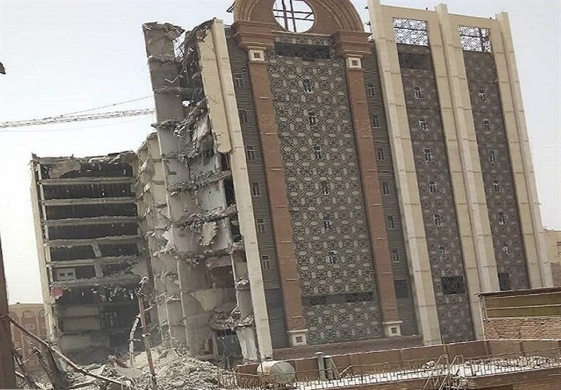 Many Feared Dead in Building Collapse in SW Iran