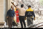 ریزش  ساختمان 10 طبقه متروپل در آبادان
