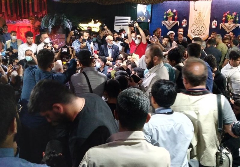 مراسم وداع با پیکر شهید صیاد خدایی در معراج الشهدای تهران برگزار شد