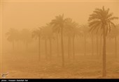 تداوم ورود گرد و خاک عراقی/ آلودگی هوای پنج شهر خوزستان