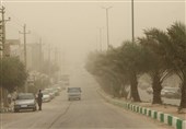 گرد و غبار هوای استان اصفهان را ناسالم کرد