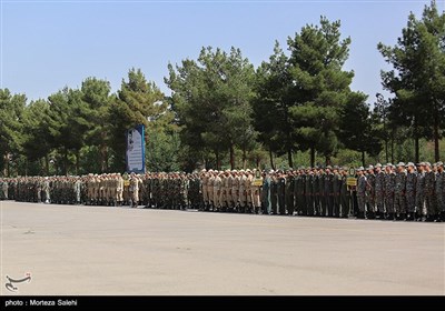مراسم صبحگاه مشترک نیرو های مسلح - اصفهان