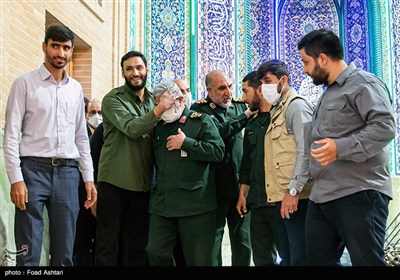 بزرگداشت شهدای دوره نهم دانشگاه افسری دانشگاه امام حسین (ع)