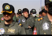تشییع پیکر شهدای سانحه سقوط هواپیمای آموزشی در اصفهان
