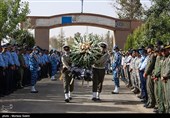 تشییع پیکر شهدای سانحه سقوط هواپیمای آموزشی در اصفهان