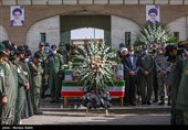 تشییع پیکر شهدای سانحه سقوط هواپیمای آموزشی در اصفهان