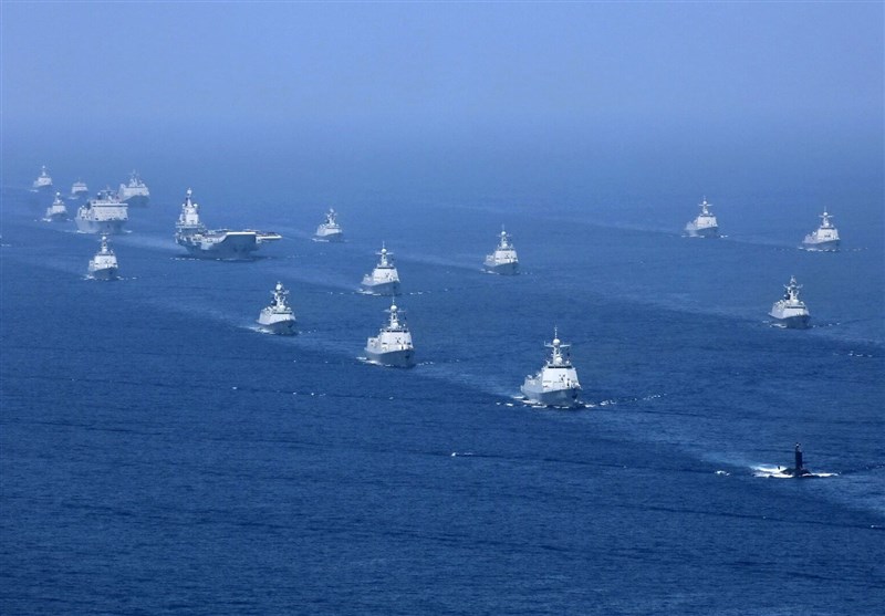 Chinese Armed Forces Conduct Military Exercises Off Taiwan