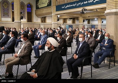 دیدار نمایندگان مجلس شورای اسلامی با رهبر معظم انقلاب