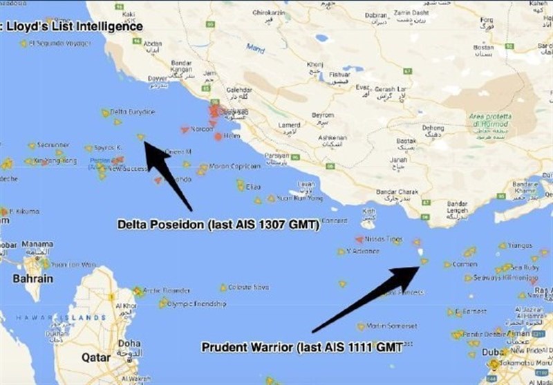 سپاه پاسداران: 2 فروند نفتکش یونانی در آبهای خلیج فارس توقیف شد