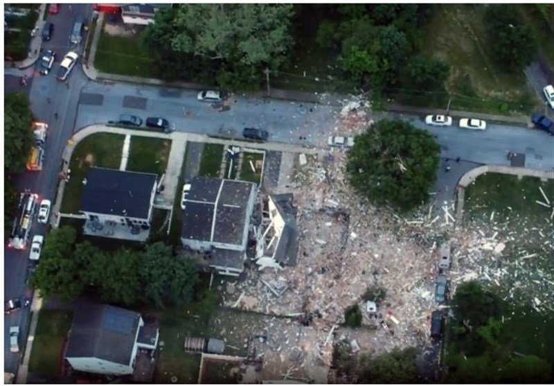 انفجار خانه‌ای در آمریکا 5 کشته و 2 زخمی برجا گذاشت