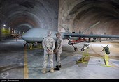 بازدید رییس ستاد کل نیروهای مسلح و فرمانده کل ارتش جمهوری اسلامی ایران از پایگاه پهپادی