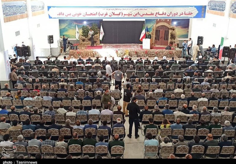 کنگره سردار شهید خوشروان و 750 شهید گیلان‌غرب برگزار شد + تصویر