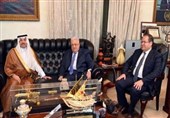 دیدار سفیر عربستان با محمود عباس در اردن