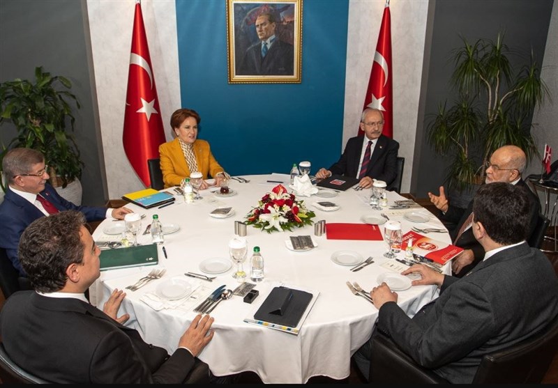 چهارمین نشست رهبران احزاب مخالف اردوغان در ترکیه و توافق 10 بندی