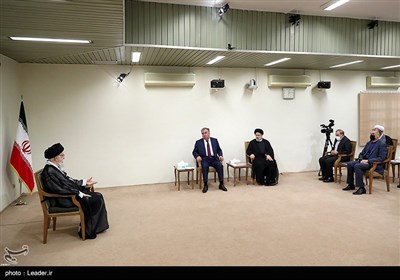 دیدار رئیس‌جمهور تاجیکستان با رهبر معظم انقلاب اسلامی