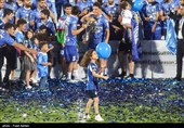 جشن قهرمانی تیم فوتبال استقلال