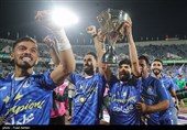 جشن قهرمانی تیم فوتبال استقلال