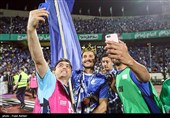 جشن قهرمانی تیم فوتبال استقلال