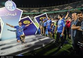 جشن قهرمانی تیم فوتبال استقلال