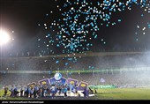 جشن قهرمانی تیم فوتبال استقلال