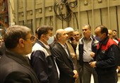 ابر ترانسفورماتور 410 MVA کارخانه ایران ترانسفو با حضور وزیر نیرو رونمایی شد