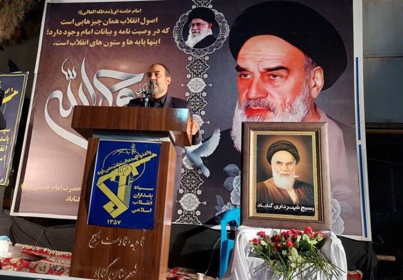 مراسم رحلت امام خمینی(ره) در گناباد برگزار شد+فیلم و عکس