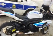 توقیف 3 دستگاه موتور سنگین در طرح مهار پلیس راهور تهران + تصاویر