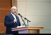 محمد باقر قالیباف رئیس مجلس شورای اسلامی در سومین اجلاس بین المللی فعالان مهدوی