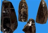 کشف ابزارهای ابسیدین متعلق به دوره نوسنگی در تپه اهرنجان سلماس