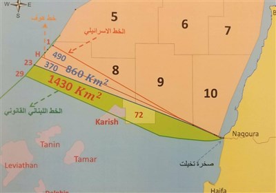  شبکه ۱۳ اسرائیل: آخرین پیشنهاد برای حل اختلاف مرزهای آبی به زودی در اختیار لبنان قرار می‌گیرد 