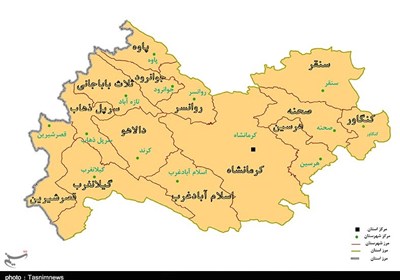 نگاهی به روند تغییر فرمانداران در استان کرمانشاه + جدول