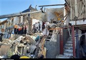 جزئیات وقوع حادثه ریزش ساختمان مسکونی شهر نوسود/ 8 مصدوم و 2 فوتی