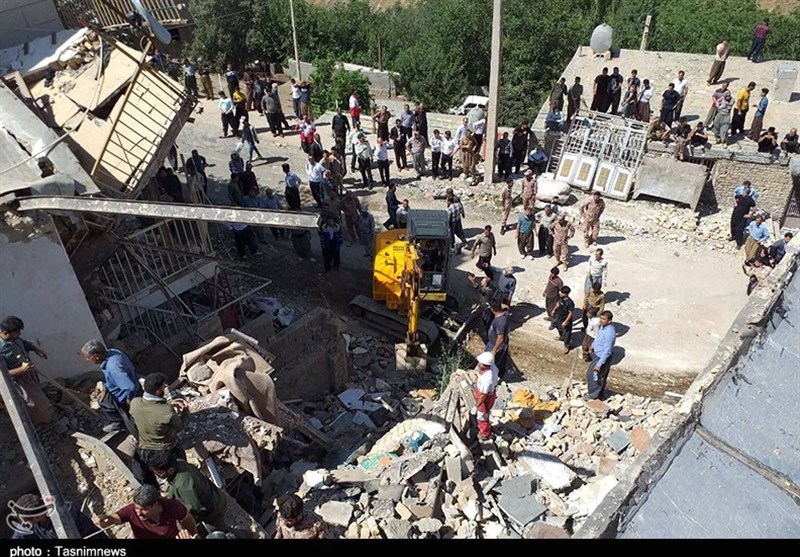 شمار جانباختگان حادثه انفجار ساختمان مسکونی در نوسود به 5 نفر رسید