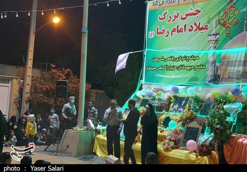 جشن و سرور مردم جنوب استان خراسان رضوی در شامگاه ولادت امام رضا(ع)+ عکس