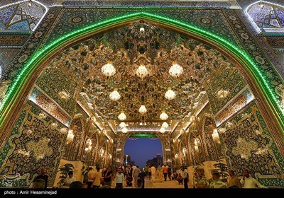 کربلای معلی در شب میلاد امام رضا (ع)