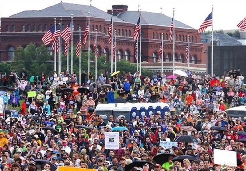 Thousands Rally for Action on US Gun Violence after Mass Shootings (+Video)