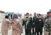 سردار صفوی از مناطق مرزی ایران با پاکستان و افغانستان بازدید کرد
