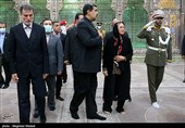 حضور رئیس جمهور ونزوئلا در حرم امام خمینی(ره)