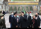 حضور رئیس جمهور ونزوئلا در حرم امام خمینی(ره)