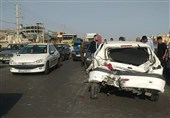 سانحه رانندگی در خرم‌آباد 7 مصدوم برجای گذاشت