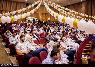  برگزاری جشن ازدواج ۱۵۰ زوج دانشجویی در دانشگاه شریف 