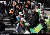 بدرقه اولین کاروان حجاج مشهد
