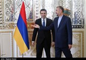 دیدار رییس مجلس ارمنستان با وزیر امورخارجه