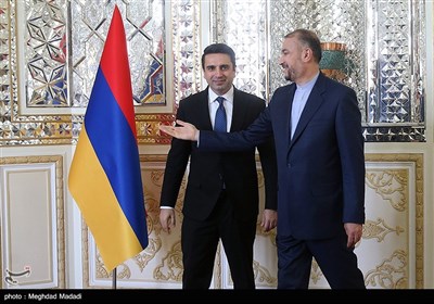 دیدار رییس مجلس ارمنستان با وزیر امورخارجه
