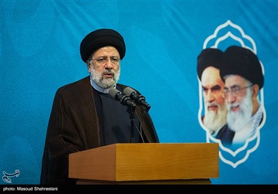 سخنرانی سید ابراهیم رئیسی رئیس‌جمهور در اجتماع مردمی هسته‌های جهاد و پیشرفت 