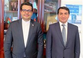 دیدار سفیر ایران با دستیار رئیس جمهور آذربایجان
