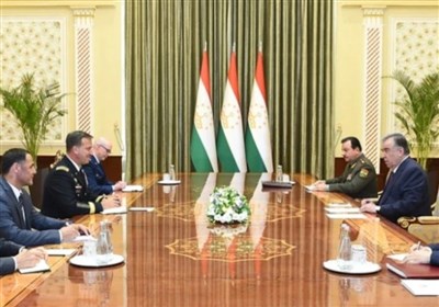  همکاری نظامی و امنیت مرزها با افغانستان؛ محور دیدار فرمانده سنتکام و رئیس جمهور تاجیکستان 