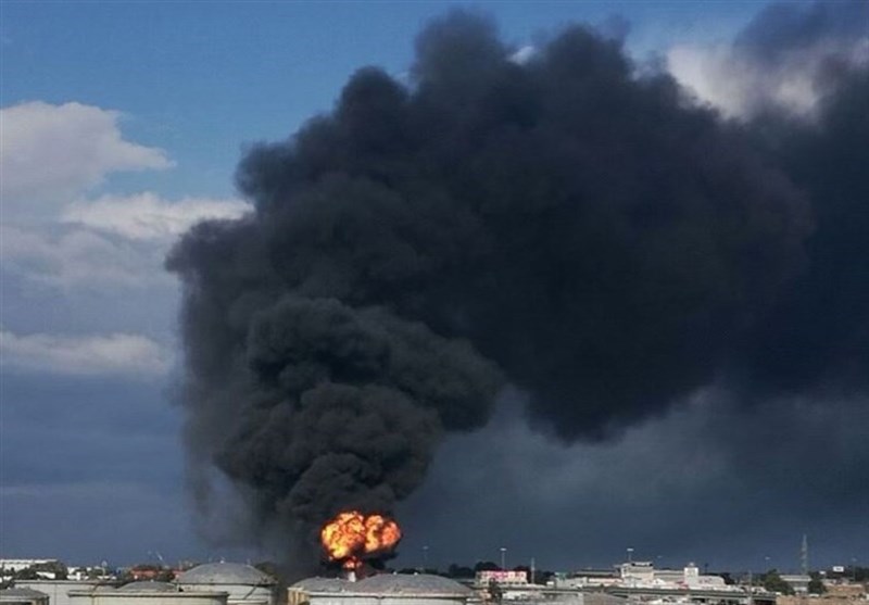 انفجار و آتش‌سوزی گسترده در مجتمع لجستیکی‌ در حیفا