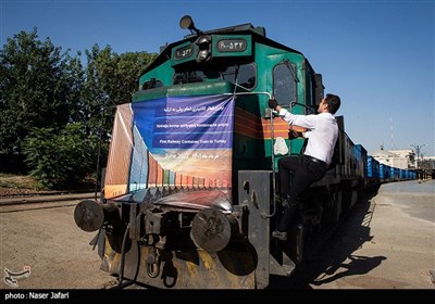افتتاح خط ترانزیت ریلی قزاقستان به ترکیه از مسیر ایران