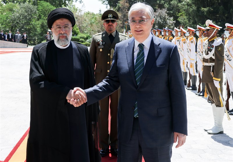 Kazakh President in Iran for Official Visit